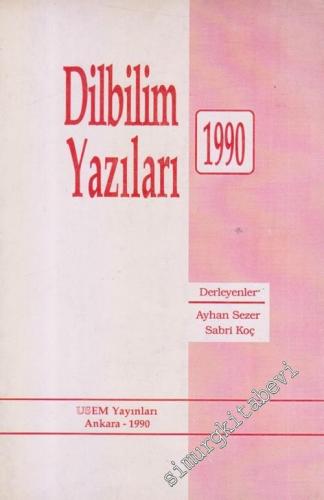 Dilbilim Yazıları 1990 -        1990