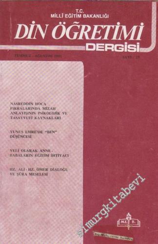 Din Öğretimi Dergisi - Sayı: 29    3  Temmuz - Ağustos