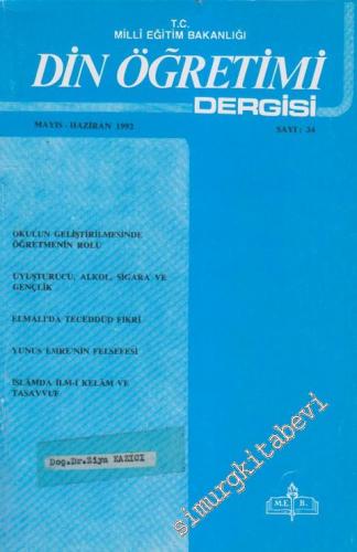 Din Öğretimi Dergisi - Sayı: 34    3  Mayıs - Haziran
