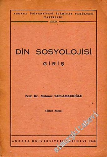Din Sosyolojisi Giriş -
