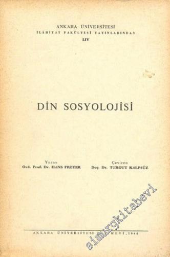 Din Sosyolojisi -        1964