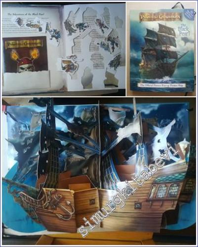 Disney Pirates of the Caribbean : the Black Pearl (Disney Pop Up) - The Official Pirates Pop-up Pirates Ship (3D Black Pearl with Pirates play-pieces) -        2007