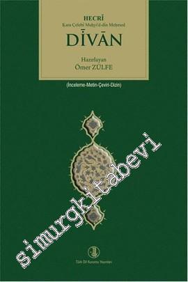 Divan: İnceleme, Metin, Çeviri, Dizin -