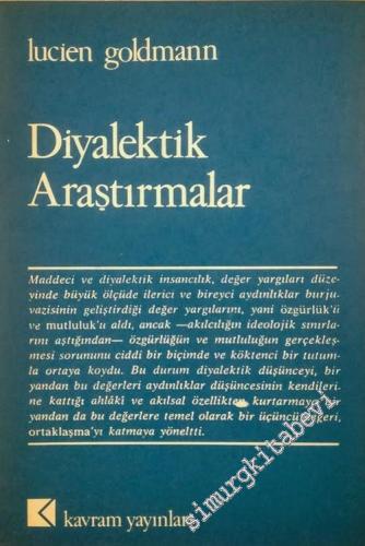 Diyalektik Araştırmalar -        1976