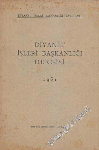 Diyanet İşleri Başkanlığı Dergisi - Sayı: 1  1    Eylül - Ekim
