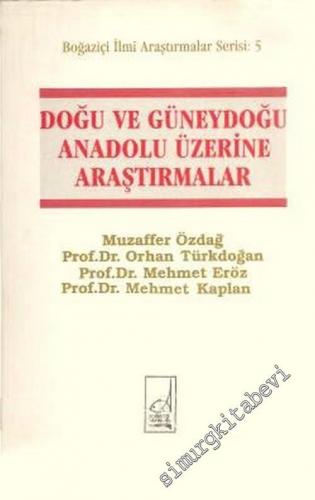 Doğu ve Güneydoğu Üzerine Araştırmalar 1 -        1992