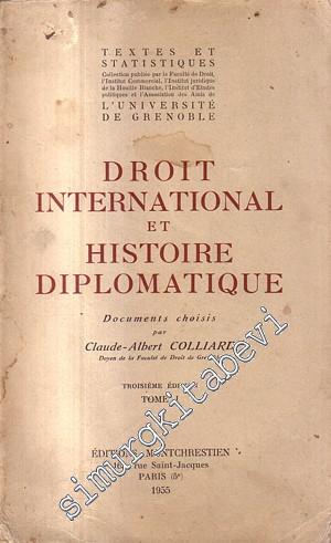 Droit International et Histoire Diplomatique 1 -