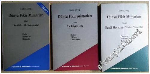 Dünya Fikir Mimarları 3 Cilt TAKIM : Kendileri ile Savaşanlar / Üç Büyük Usta / Kendi Hayatının Şiirini Yazanlar  -        1990