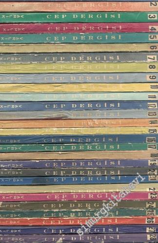 Dünyaya Açılan Pencere Cep Dergisi 1 - 29  / 1966 - 1969 TAKIM -