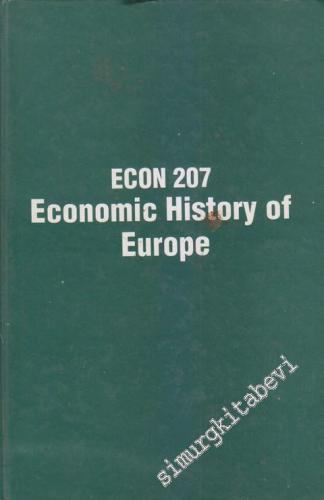 Econ 207: Economic History of Europe ( DERS NOTLARI FOTOKOPİ ) -