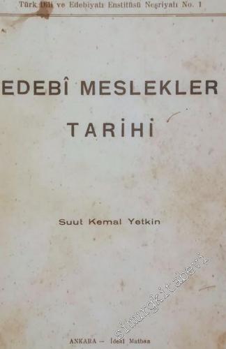 Edebi Meslekler Tarihi -        1941