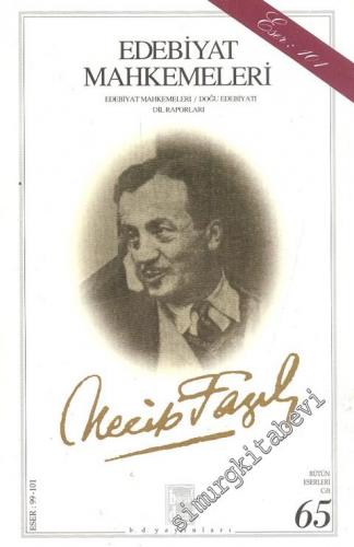 Edebiyat Mahkemeleri: Doğu Edebiyatı Dil Raporları -