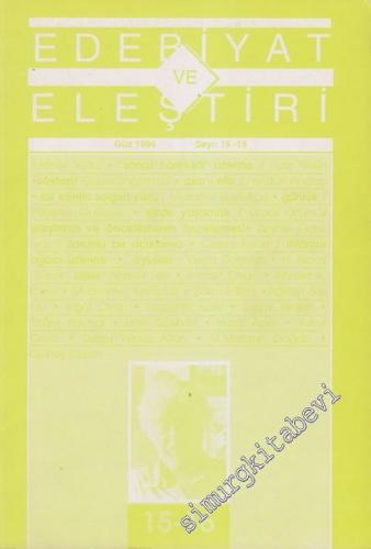 Edebiyat ve Eleştiri - 15 - 16    2  Güz
