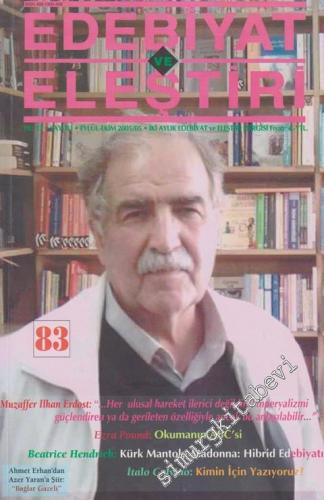 Edebiyat ve Eleştiri İki Aylık Edebiyat ve Eleştiri Dergisi - Dosya: M