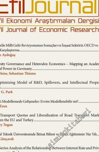 Efil Ekonomi Araştırmaları Dergisi = Efil Journal of Economic Research - Sayı 1  Cilt: 1    Kış