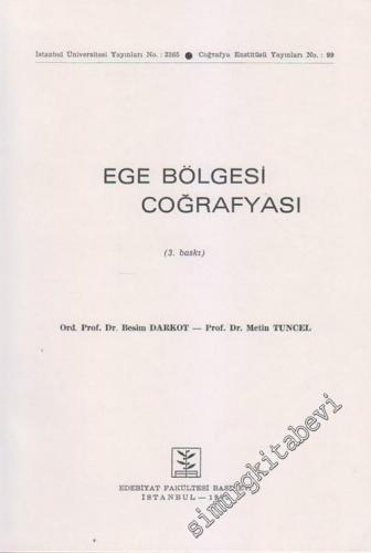 Ege Bölgesi Coğrafyası -        1995