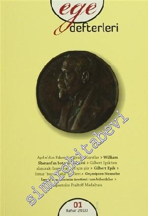 Ege Defterleri 1 - Sayı: 1      Bahar 2010