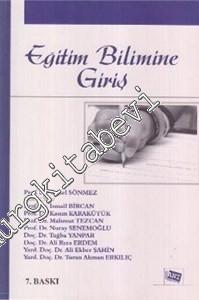 Eğitim Bilimine Giriş -