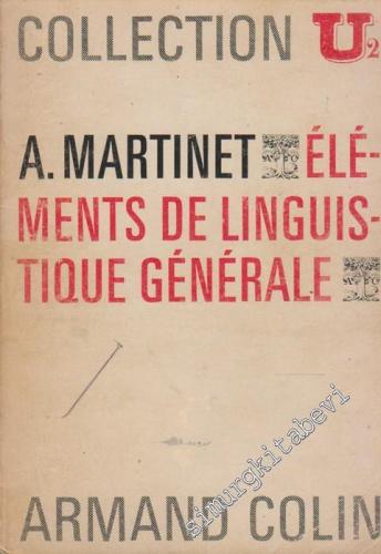 Éléments de Linguistique Générale -