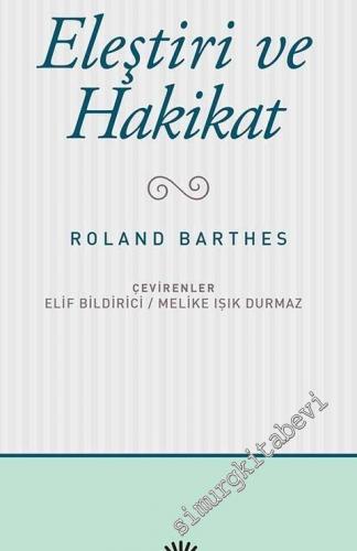 Eleştiri ve Hakikat -