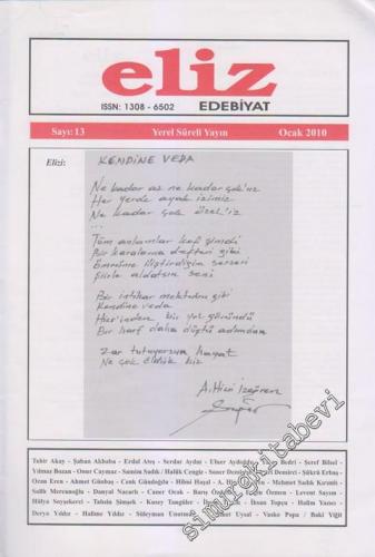 Eliz Edebiyat - Aylık Dergi - Sayı: 13      Ocak