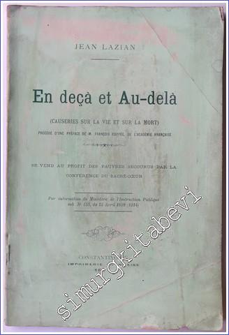En deça et Au-Dela : Causeries sur la Vie et sur la Mort - 1898