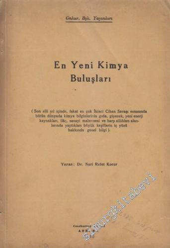 En Yeni Kimya Buluşları -