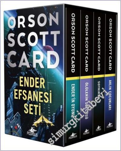 Ender Efsanesi Kutulu Özel Set (4 Kitap) : Ender'in Oyunu / Ölülerin Sözcüsü / Soykırım / Aklın Çocukları -        2025