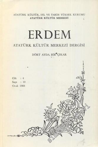 Erdem Dergisi - Sayı 10  4    Ocak
