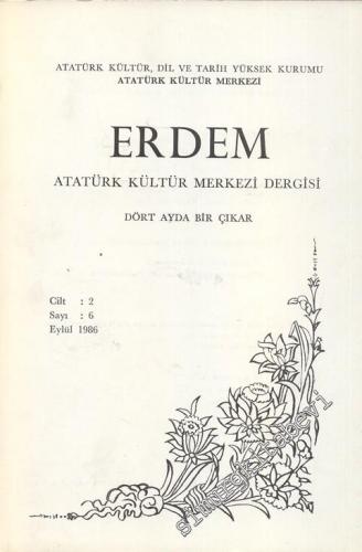 Erdem Dergisi - Sayı 6 2 Eylül