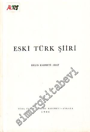 Eski Türk Şiiri -