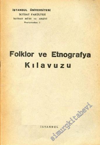 Etnografya ve Folklor Kılavuzu -        1939