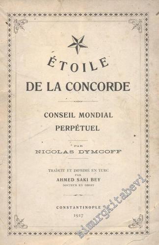 Étoile de la Concorde: Conseil Mondial Perpétuel