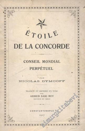 Étoile de la Concorde: Conseil Mondial Perpétuel  -
