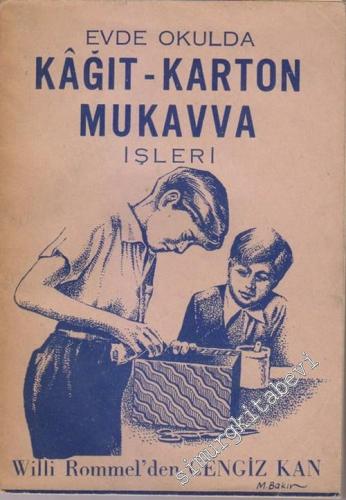 Evde Okulda Kağıt - Karton Mukavva İşleri -        1958