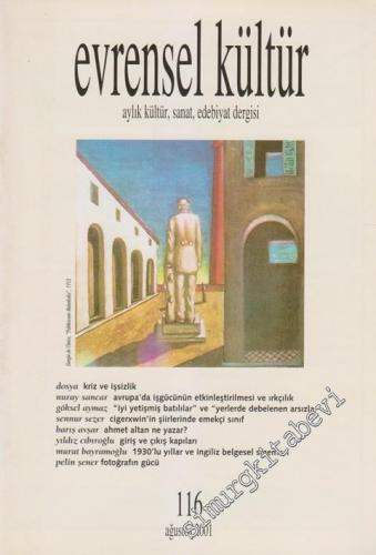 Evrensel Kültür: Aylık Kültür, Sanat, Edebiyat Dergisi - 116      Ağustos