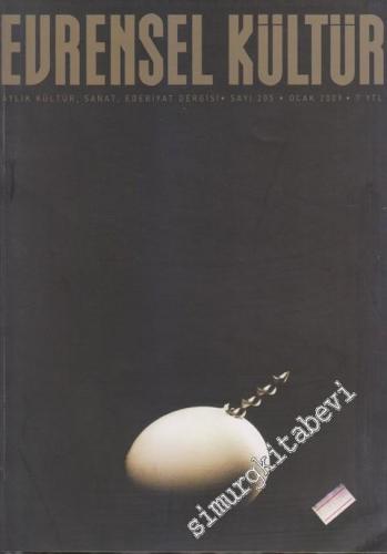 Evrensel Kültür: Aylık Kültür, Sanat, Edebiyat Dergisi - 205 Ocak