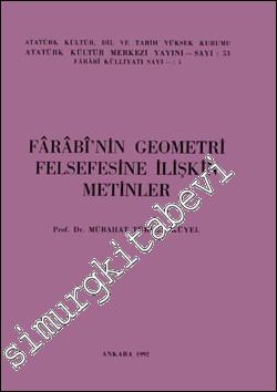 Farabi'nin Geometri Felsefesine İlişkin Metinler -        1992
