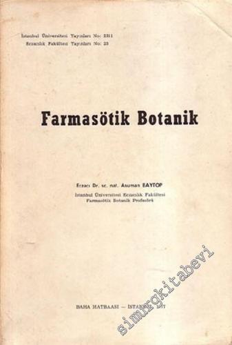 Farmasötik Botanik -        1967