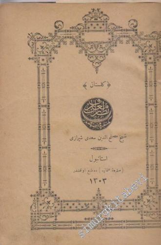 FARSÇA Gülistan-ı Sadi