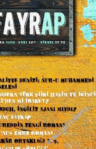 Fayrap: Aylık  Popülist Edebiyat Dergisi - Sayı: 107      Nisan