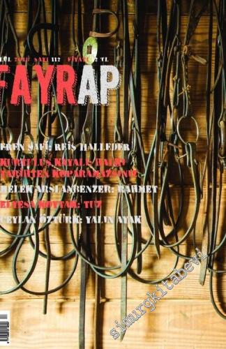 Fayrap: Aylık  Popülist Edebiyat Dergisi  - Sayı: 112      Eylül