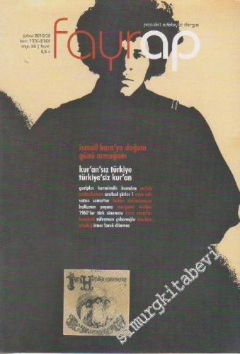 Fayrap: Aylık  Popülist Edebiyat Dergisi  - Sayı: 24      Şubat