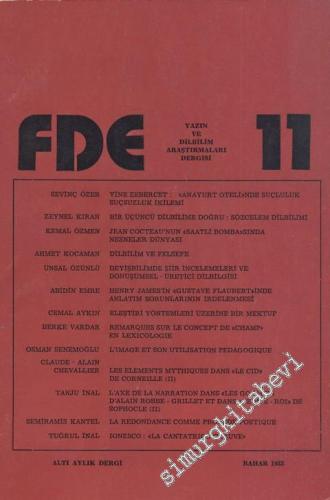 FDE - Altı Aylık Yazın ve Dilbilim Araştırmaları Dergisi - Sayı: 11 Ba
