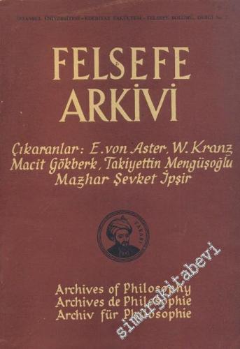 Felsefe Arkivi: Leibniz Özel Sayısı - Sayı: 2  2