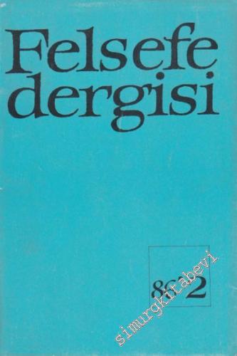 Felsefe Dergisi 86/2 - Sayı: 2, Eylül 1986
