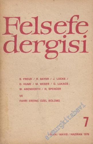 Felsefe Dergisi - Sayı: 7, Nisan - Mayıs - Haziran 1979