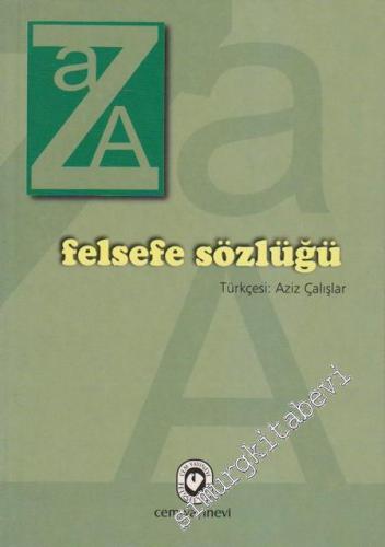 Felsefe Sözlüğü -