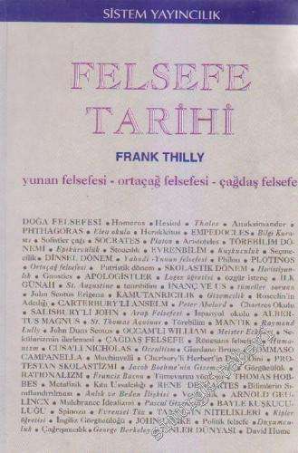Felsefe Tarihi : Yunan Felsefesi, Ortaçağ Felsefesi, Çağdaş Felsefe Cilt 1 - 1995