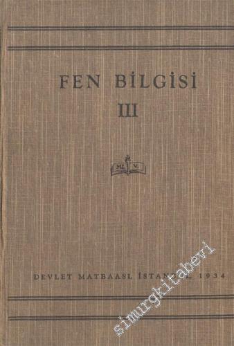 Fen Bilgisi 3. Kitap -